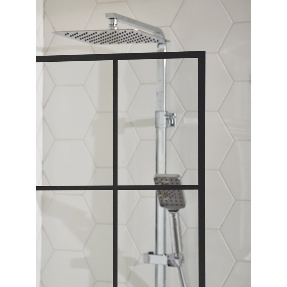 DUSJVEGG CAMARGUE SKÄRGÅRD SVART RAMME 90CM