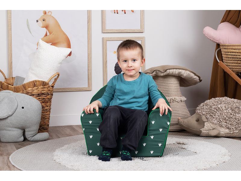 Knorrtoys Kindersessel Green frog Sessel mit niedlichem Motiv