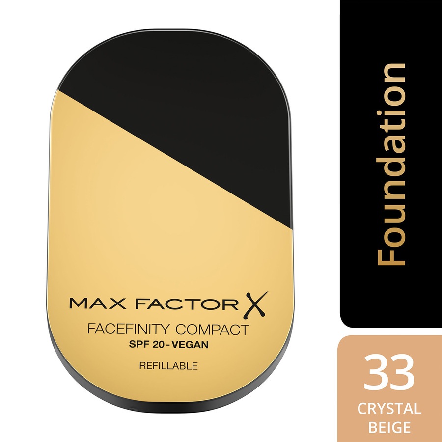 Max Factor Facefinity Compact Foundation SPF20 #033 Crystal Beige 10g