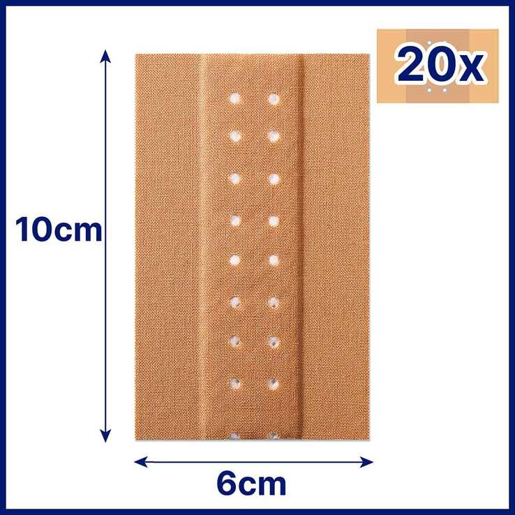 Hansaplast Classic Pflaster 6 cm x 2 m, 1 St