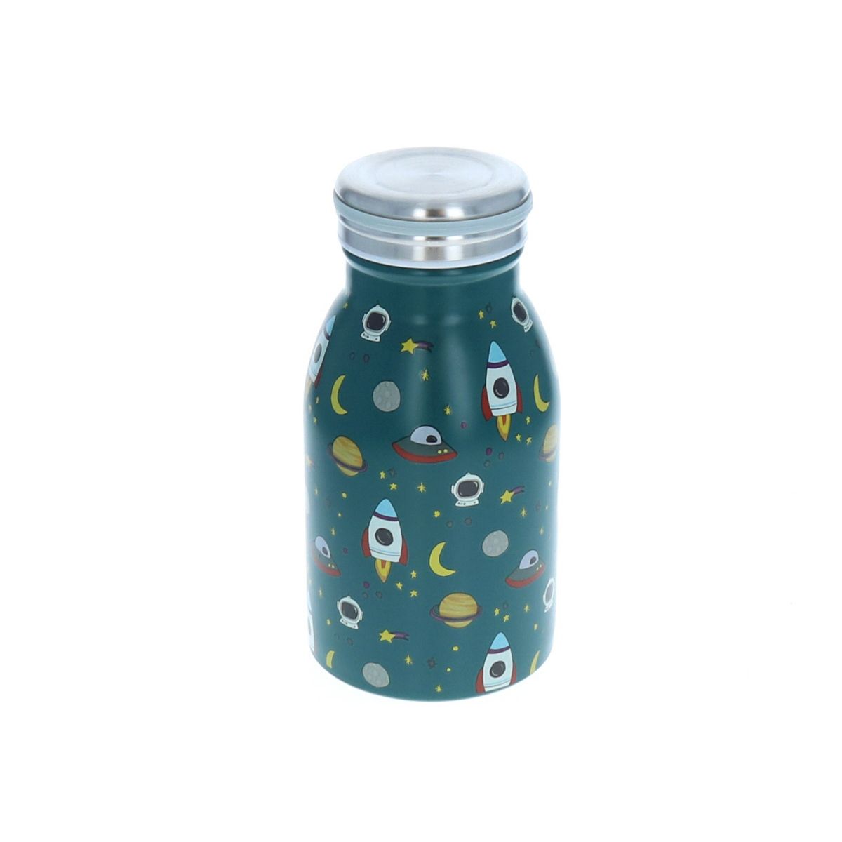 Gourde en métal Astronaute 260 ml  Pause goûter