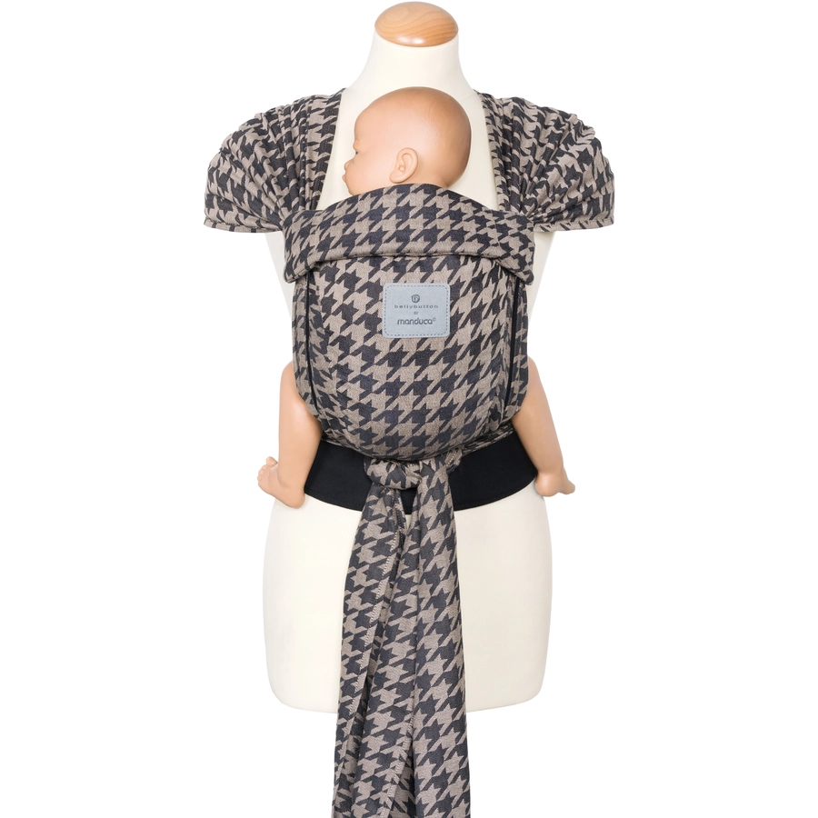 manduca Babytrage Twist Regular by bellybutton PepitaBlack