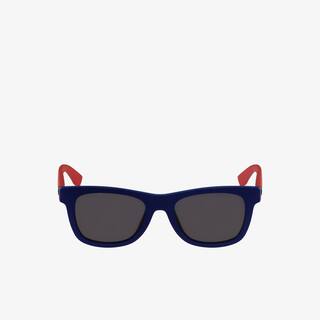 Lunettes de soleil rectangulaires Enfant L.12.12 Lunettes De Soleil - Rouge - Lacoste - Enfant