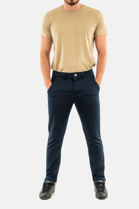 Pantalons Benson & Cherry classic marine