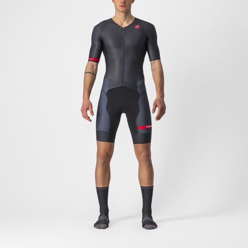 Free Sanremo 2 Suit Short Sleeve - Trifonction homme