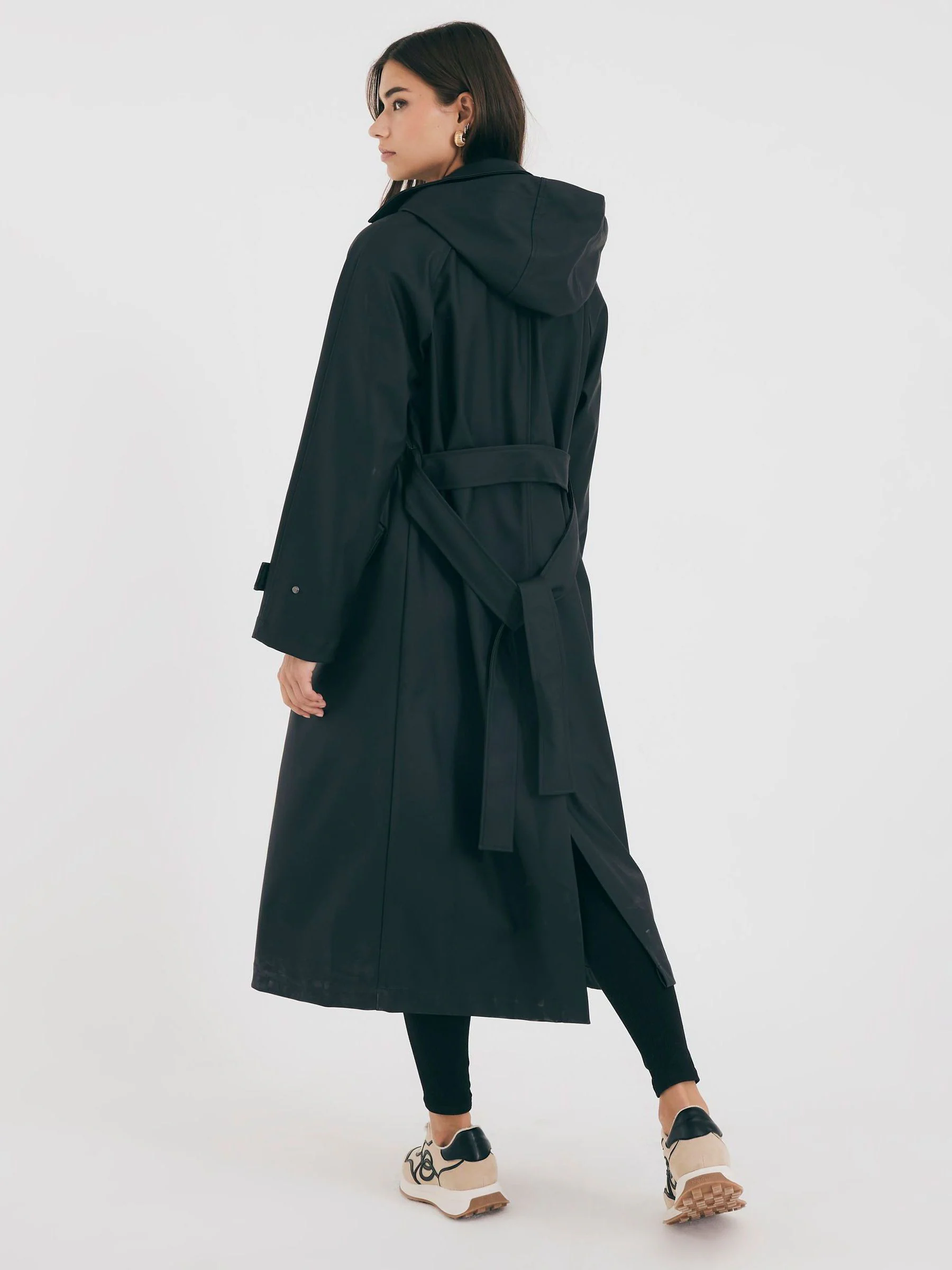 River Island Belted Rain Trench Coat