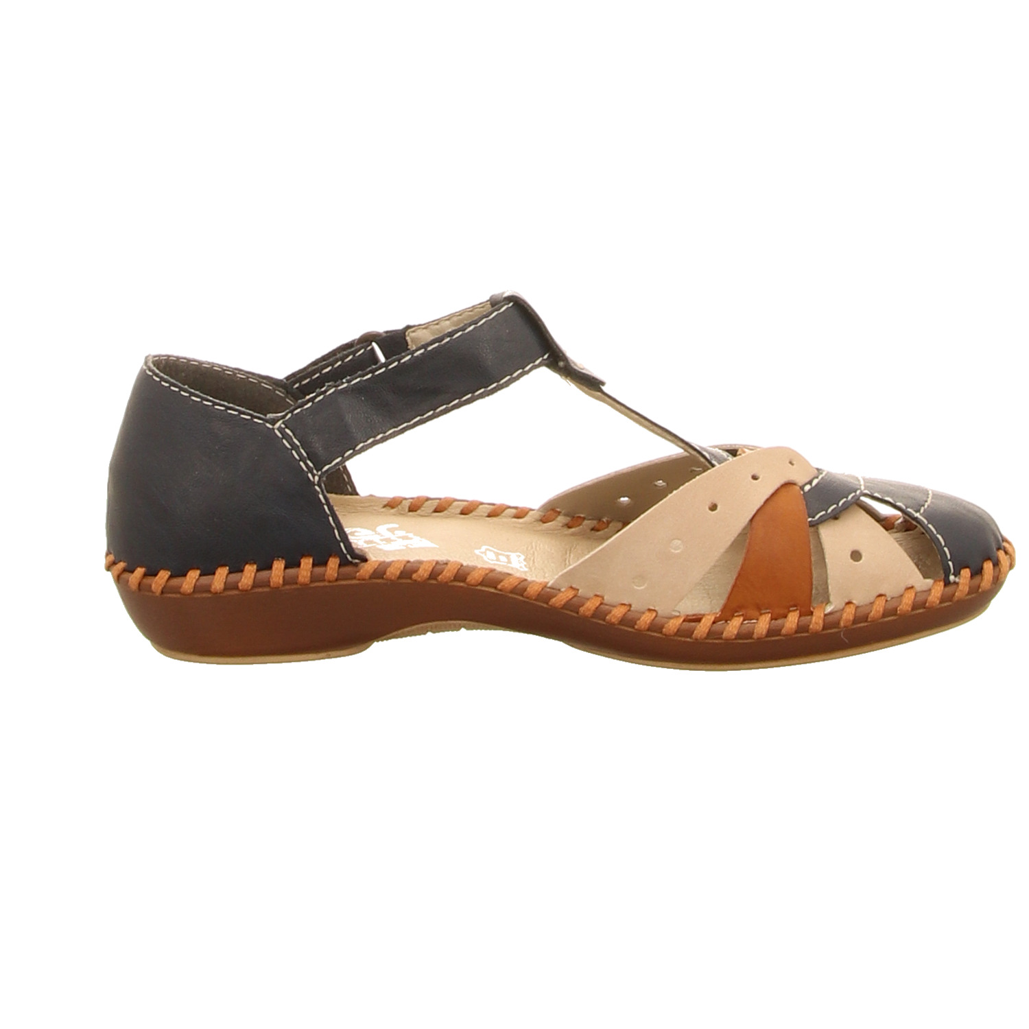 Rieker Sandalette blau