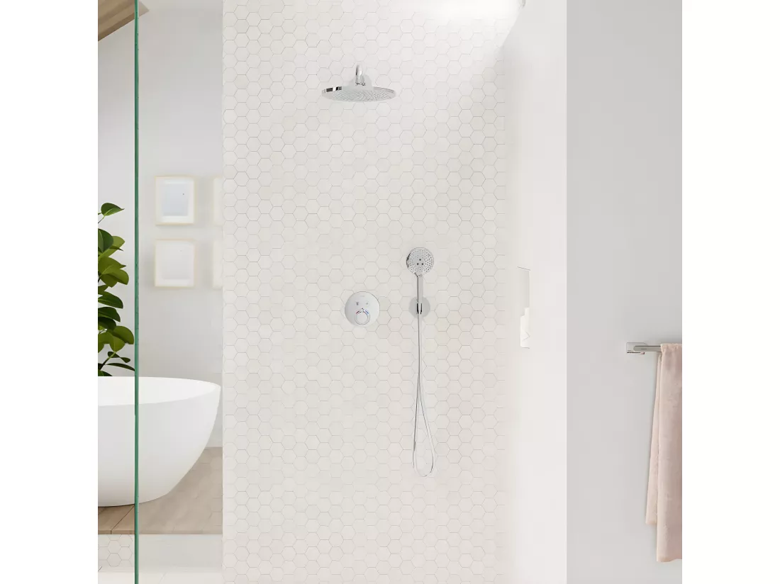 Douchette à main HANSGROHE Raindance Select S 120 3 jets chromé