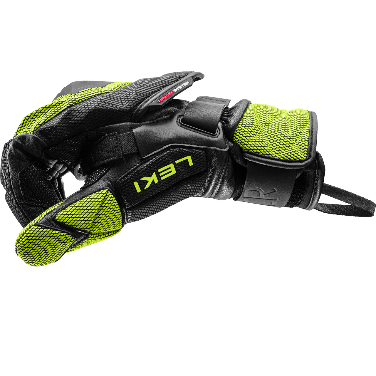 Leki Herren Handschuh WCR VENOM GS 3D black-/ice lemon | Leki | L | Brands | XSPO-Fashion