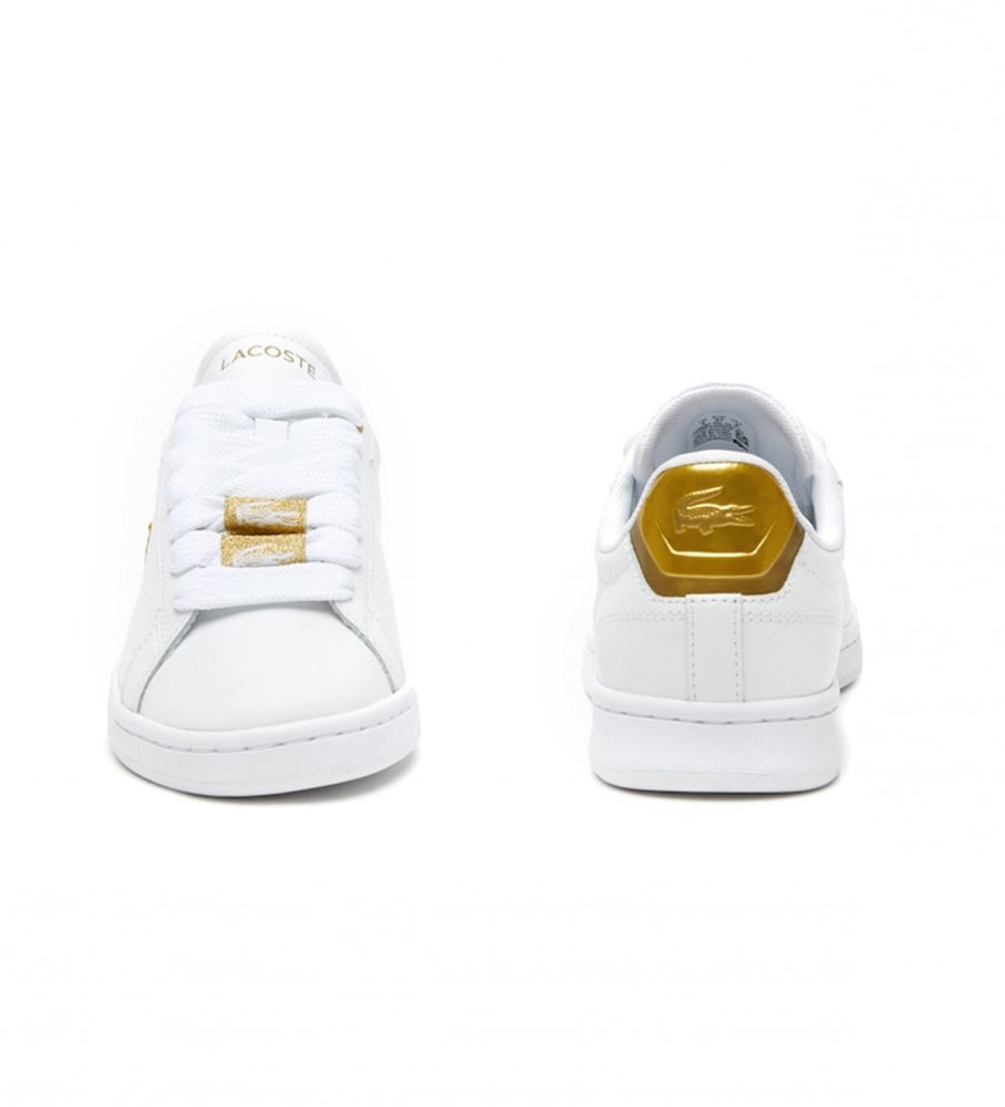 Tênis Lacoste Carnaby Pro de couro, branco