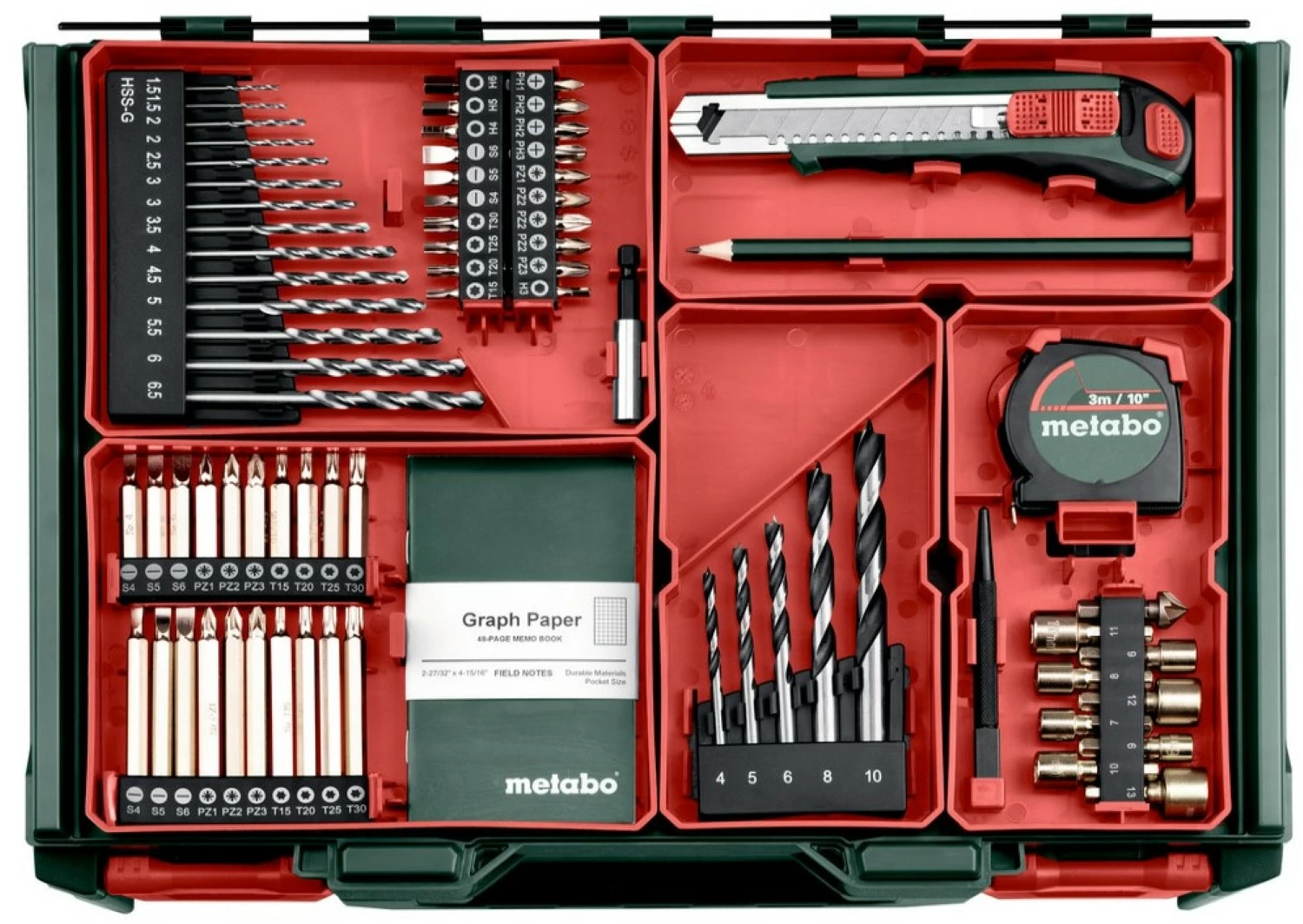 Metabo BS 18 L Set 18V Li-Ion accu boor-/schroefmachine set in koffer