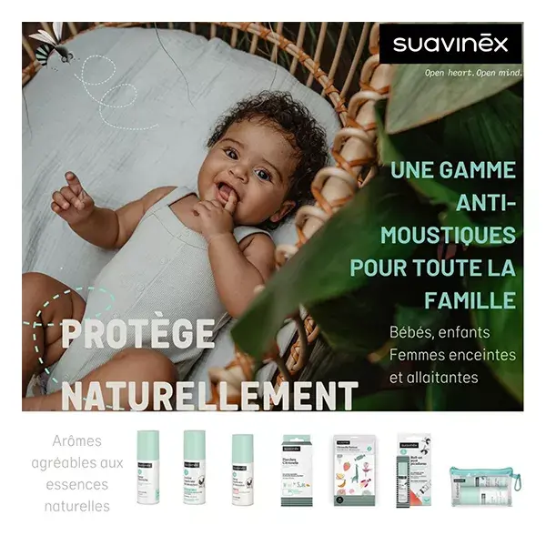 Tatuagens repelentes de mosquitos infantis Suavinex com citronela 3A+ 14 unidades