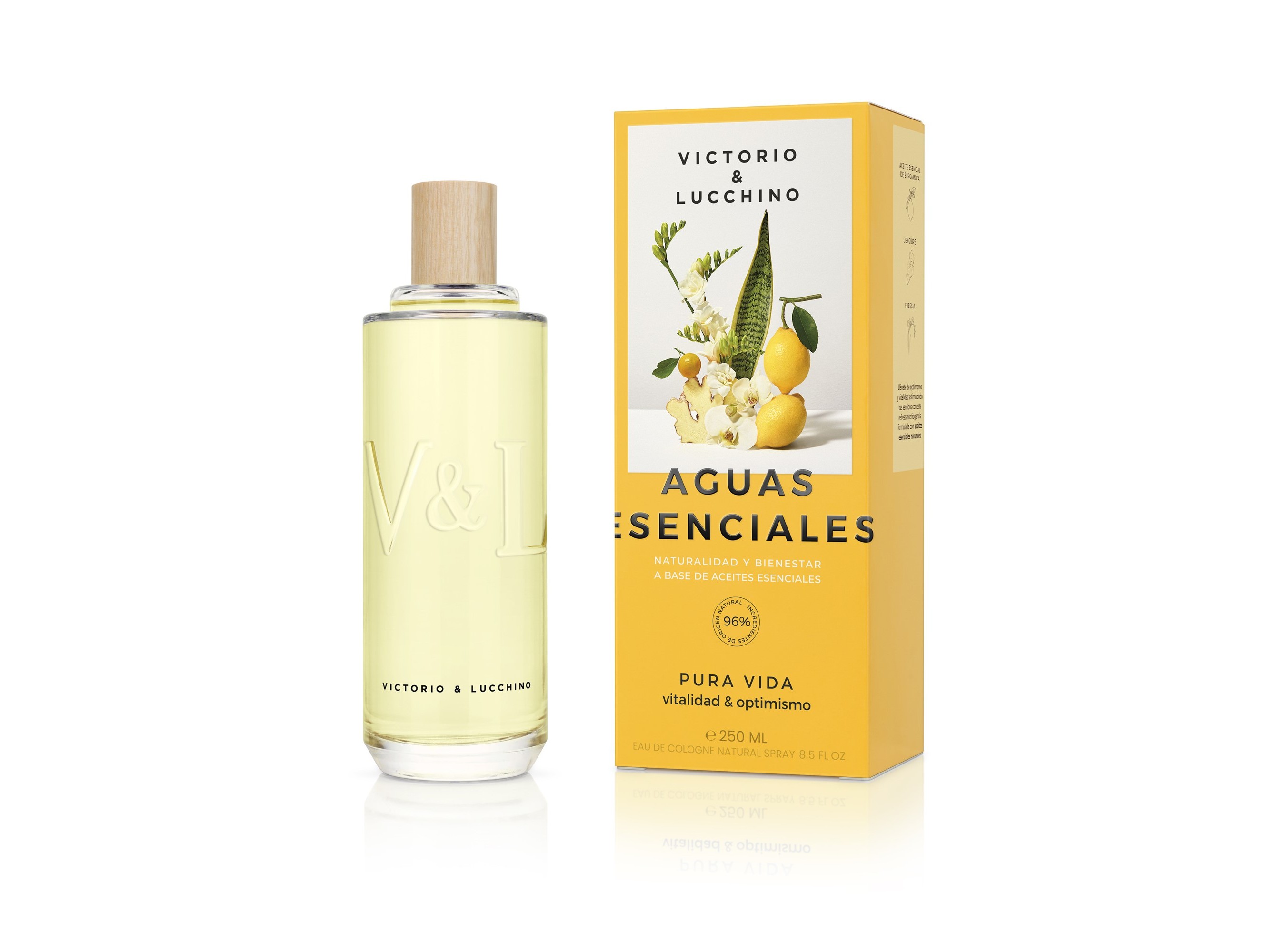 ÁGUA COLÓNIA VICTORIO&LUCCHINO PURA VIDA 250 ML