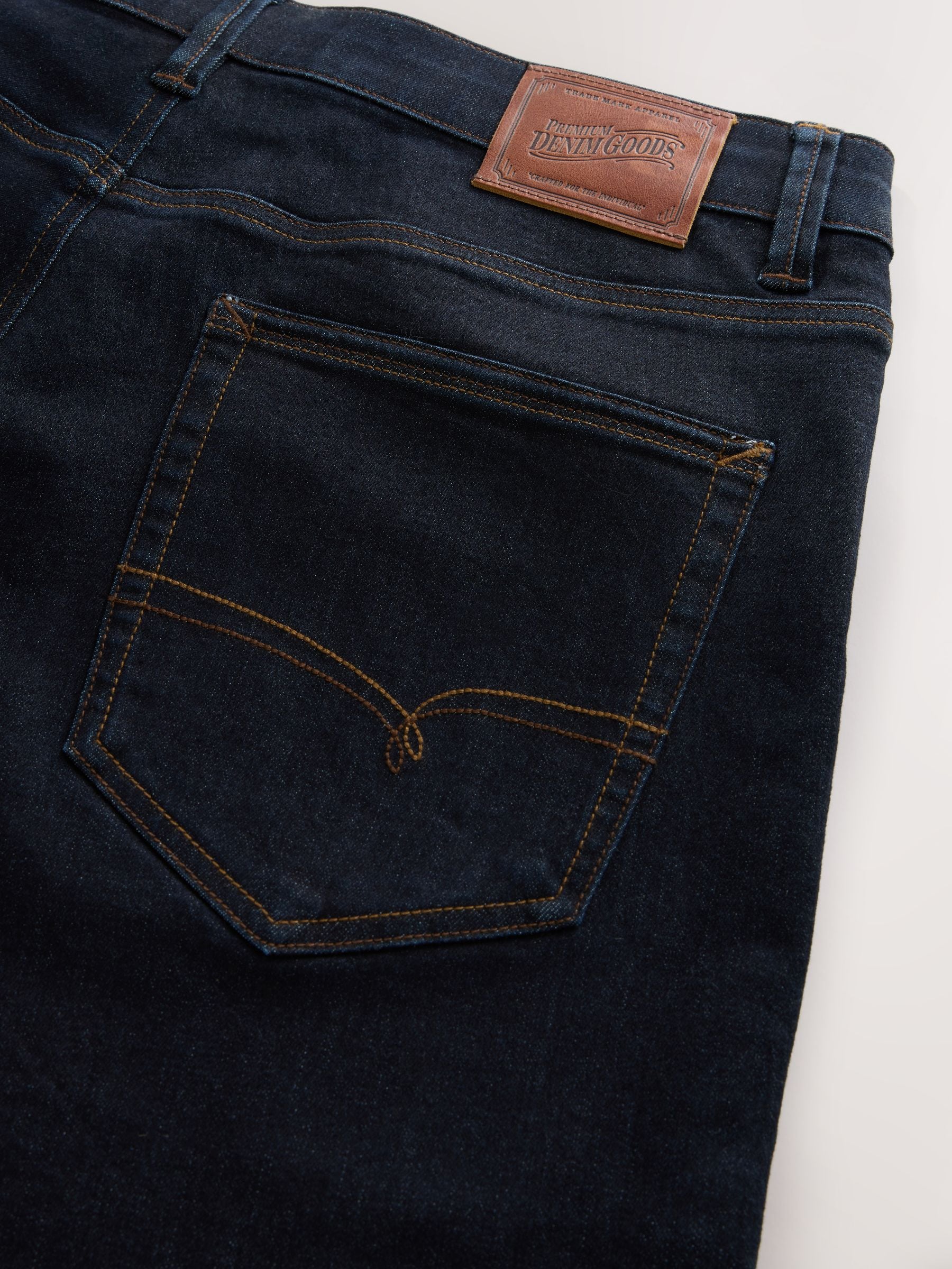 Blauw met wassing - Slim Fit - Motionflex jeans