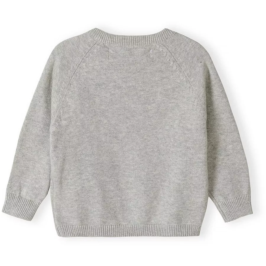 MINOTI Longsleeves & Leggings Grau Meliert
