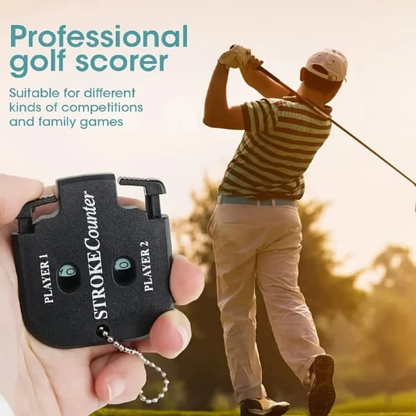 Golfscore Counter Manual Dual Player Stroke Counter Golf