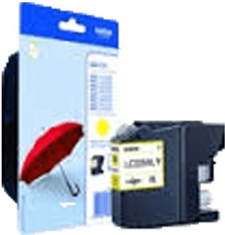 Brother LC225XLYBP inktcartridge 1 stuk(s) Origineel Geel
