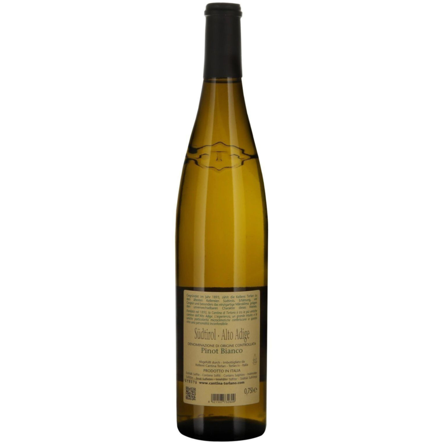 Alto Adige DOC Pinot Bianco Terlan Kellerei Terlan -75cl