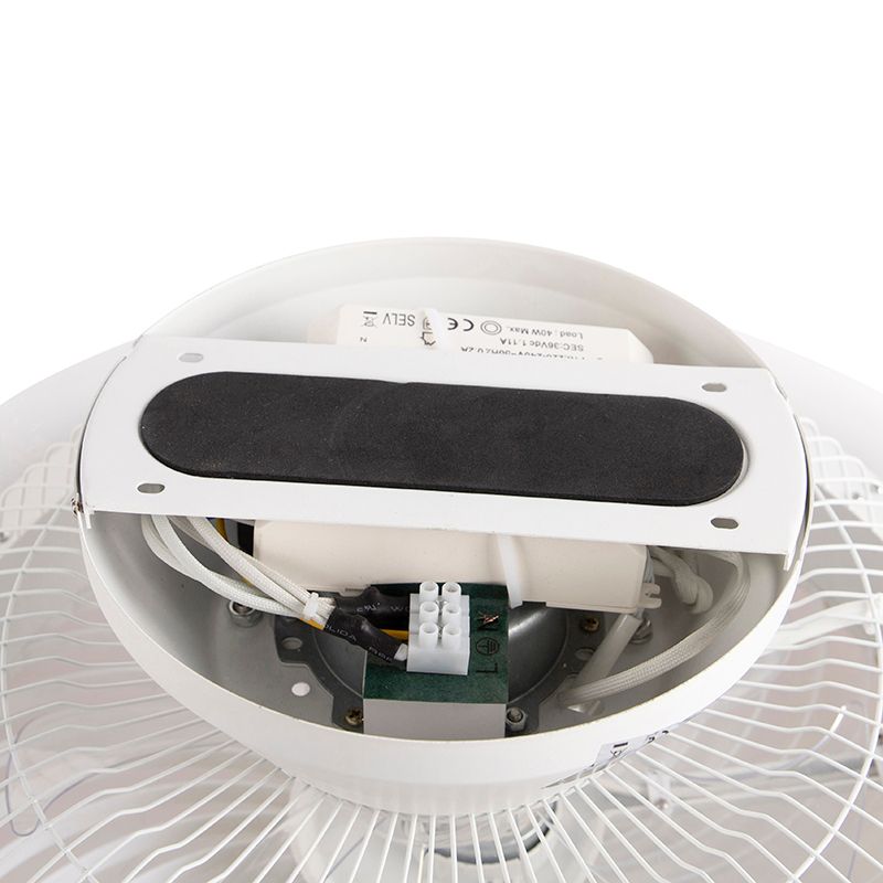 Plafondventilator wit 55cm incl. LED dimbaar met afstandsbediening - Clima