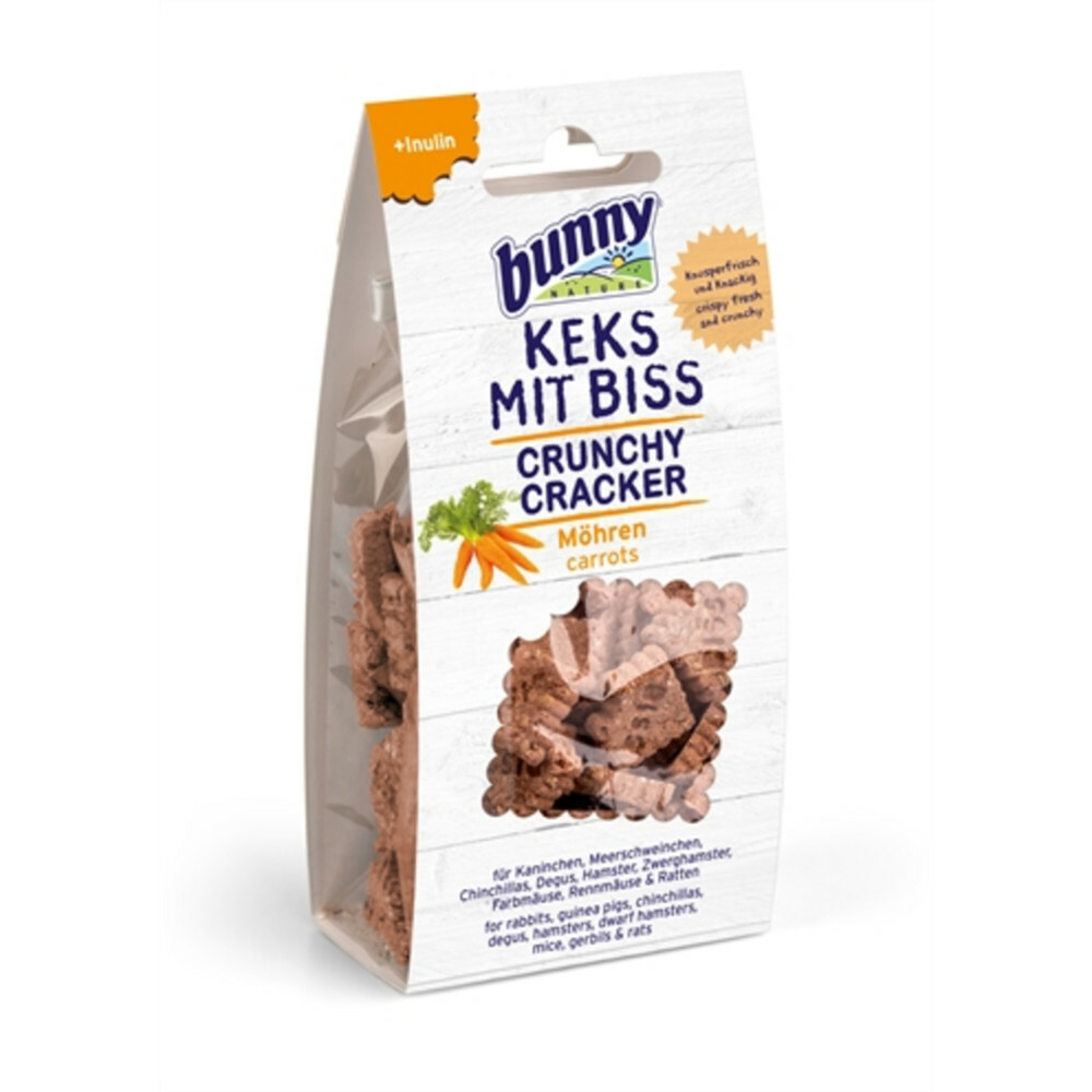 6x Bunny Nature Crunchy Cracker Wortel50 gr