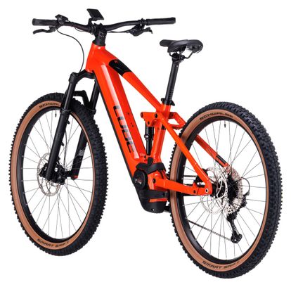 VTT Électrique Tout-Suspendu Cube Stereo Hybrid 120 Race 750 Shimano Deore/XT 12V 750 Wh 27.5'' Orange Spark