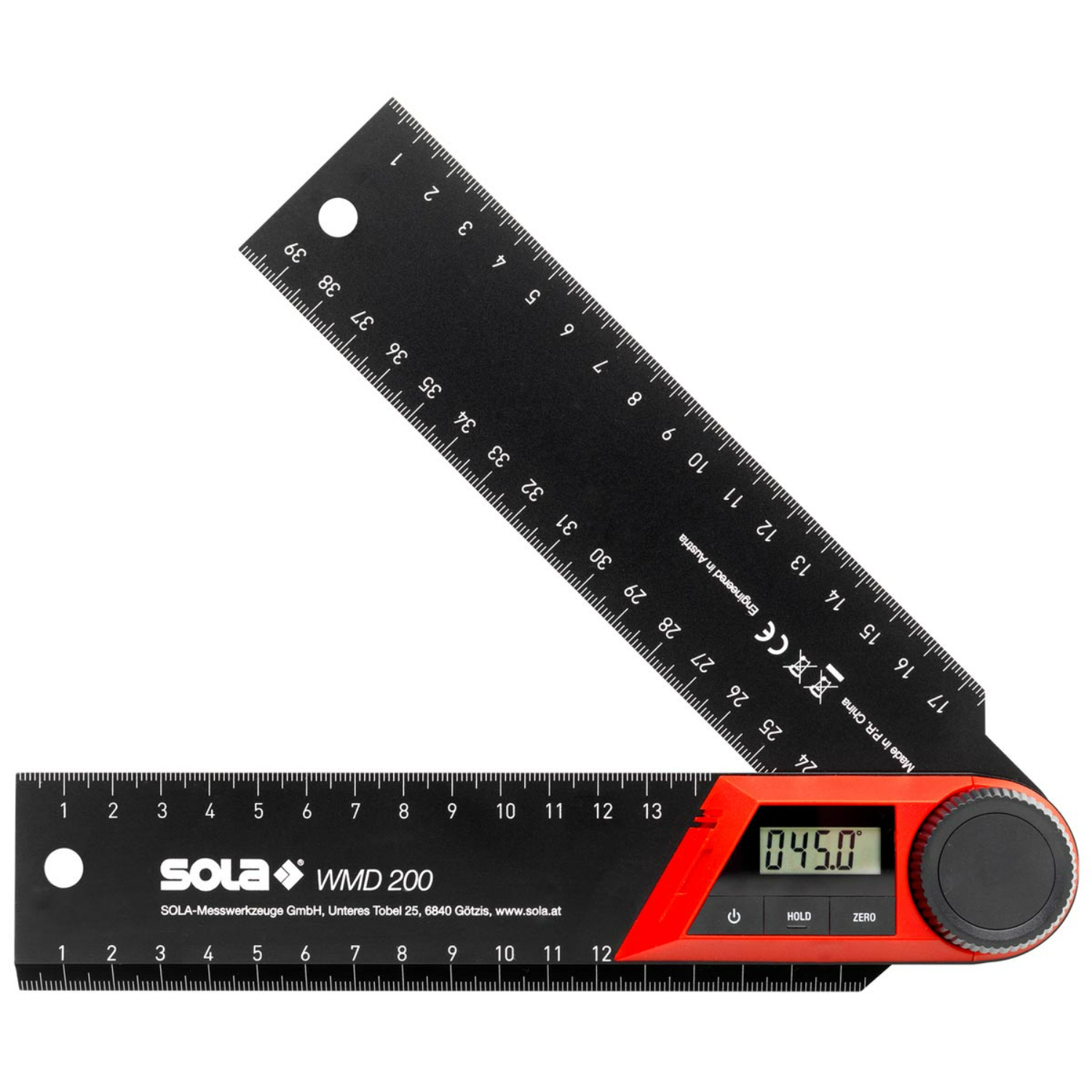 Sola WMD 200 Digitale Hoekmeter - 200mm