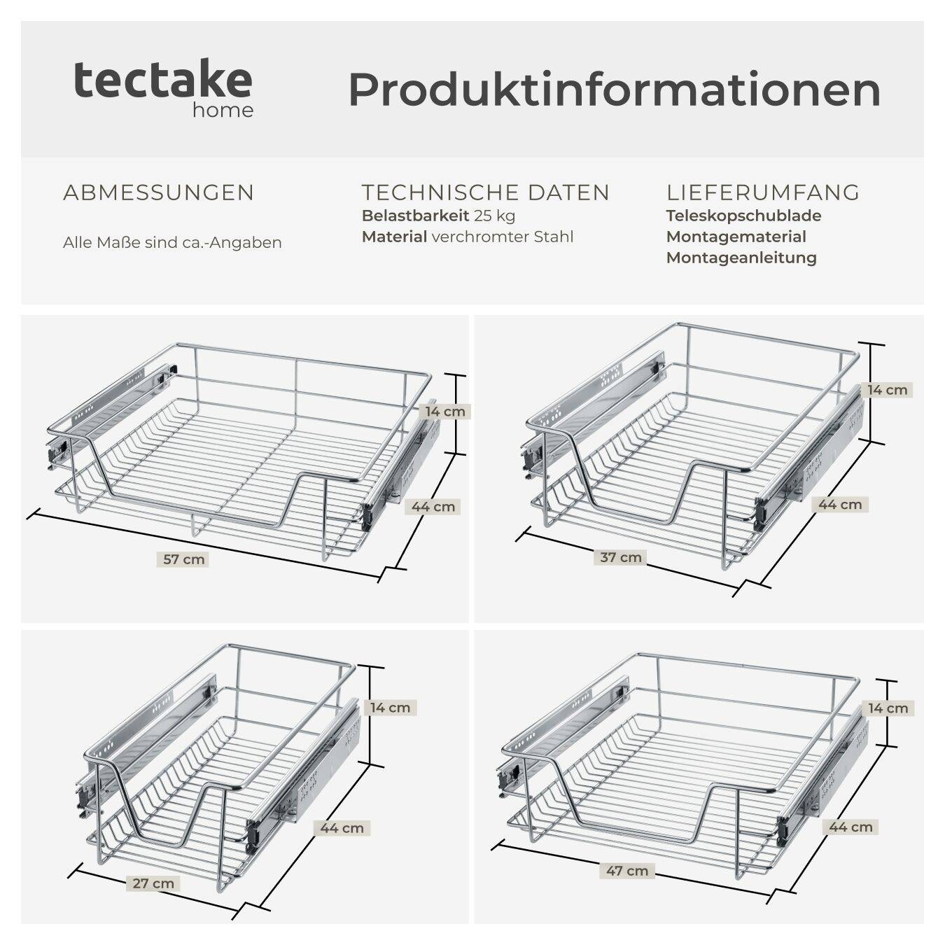 Teleskopschublade