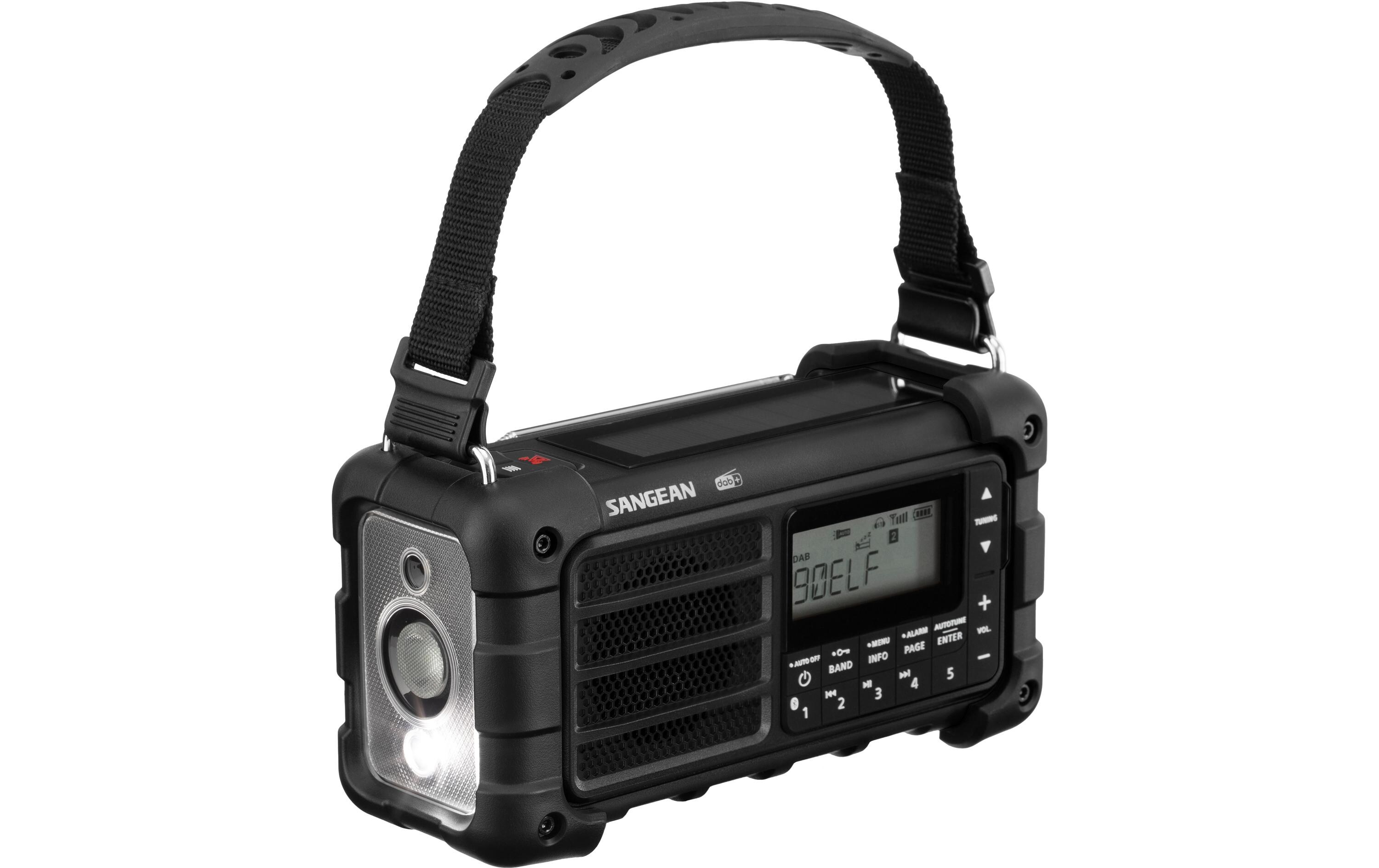 DAB+ Radio MMR-99DAB+ Schwarz<br>Mehrfachbetriebenes digitales Notfallradio