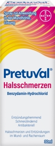 PRETUVAL Halsschmerzen Spray 30 ml