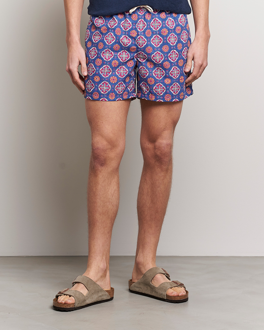 Ripa Ripa Maestrale Printed Swimshorts Blue/Red