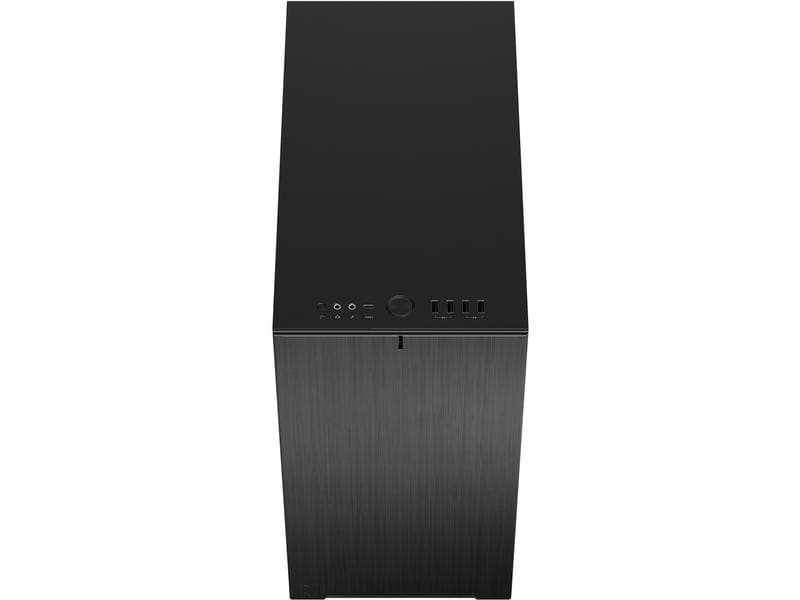 Fractal Design PC-Gehäuse Define 7 Mini Solid Schwarz Elegantes Mini-Tower-Gehäuse