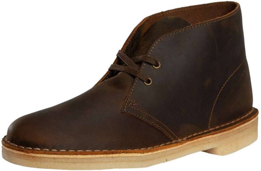 CLARKS ORIGINALS Clarks Veterschoenen Heren Desert Boot Heren Maat: 40 Materiaal: Leer Kleur: Bruin