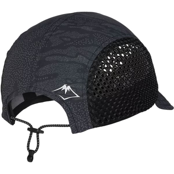 Casquette trail ASICS FUJITRAIL CAP PERFORMANCE BLACK/MANTLE GREEN/FELLOW YELLOW