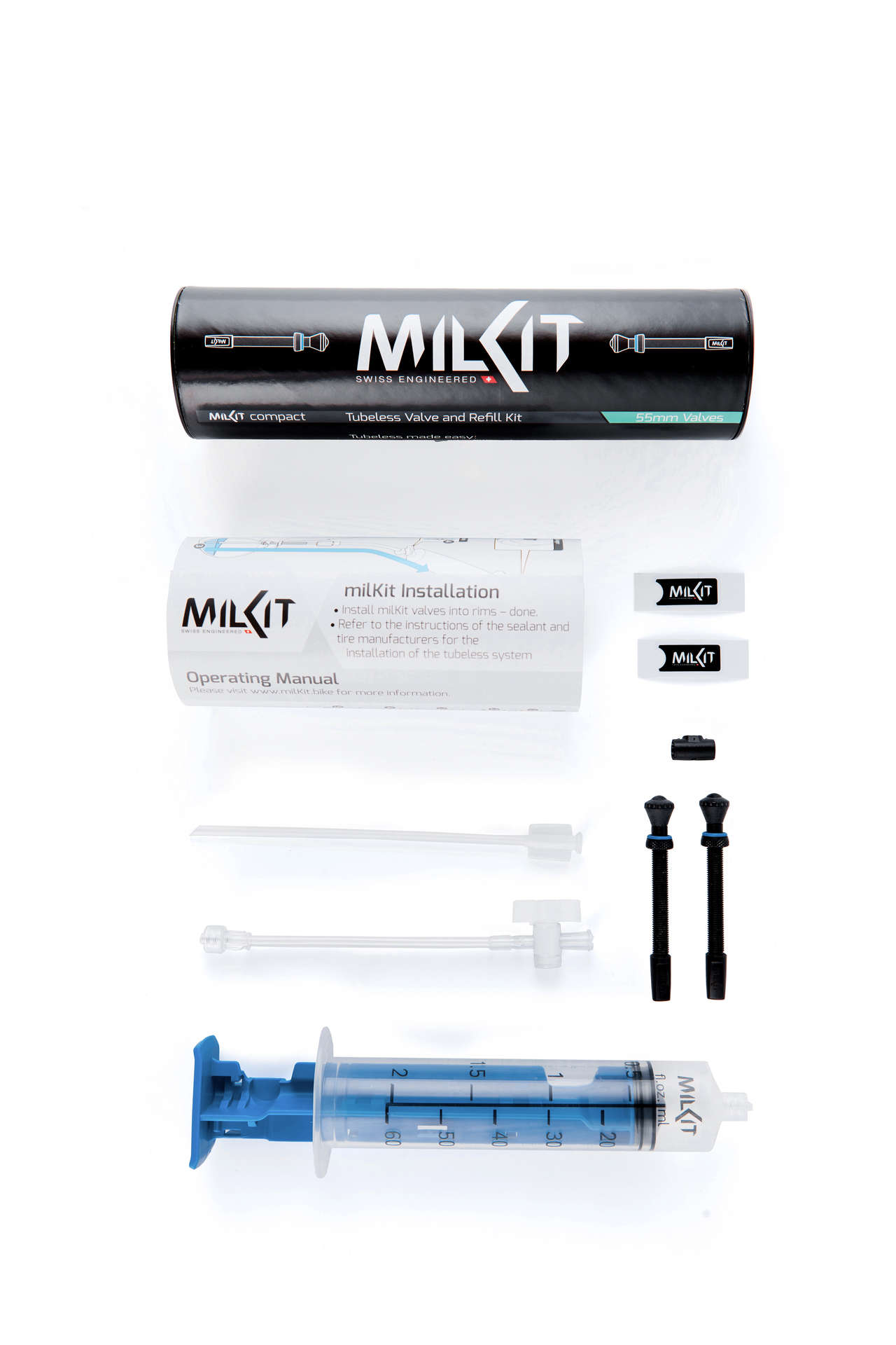 milKit Tubeless Compact 55 Ventielkit