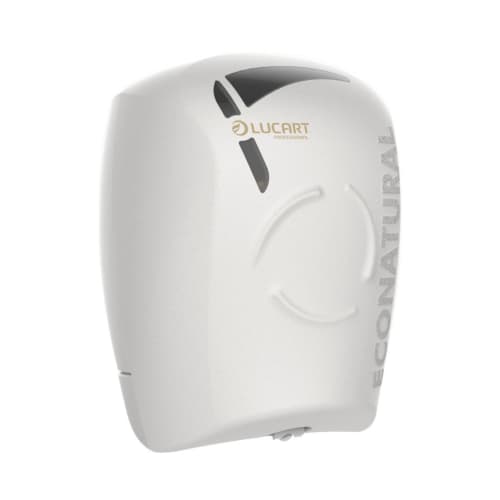 Distributeur de papier toilette à dévidage central L1 blanc EcoNatural Flow Lucart