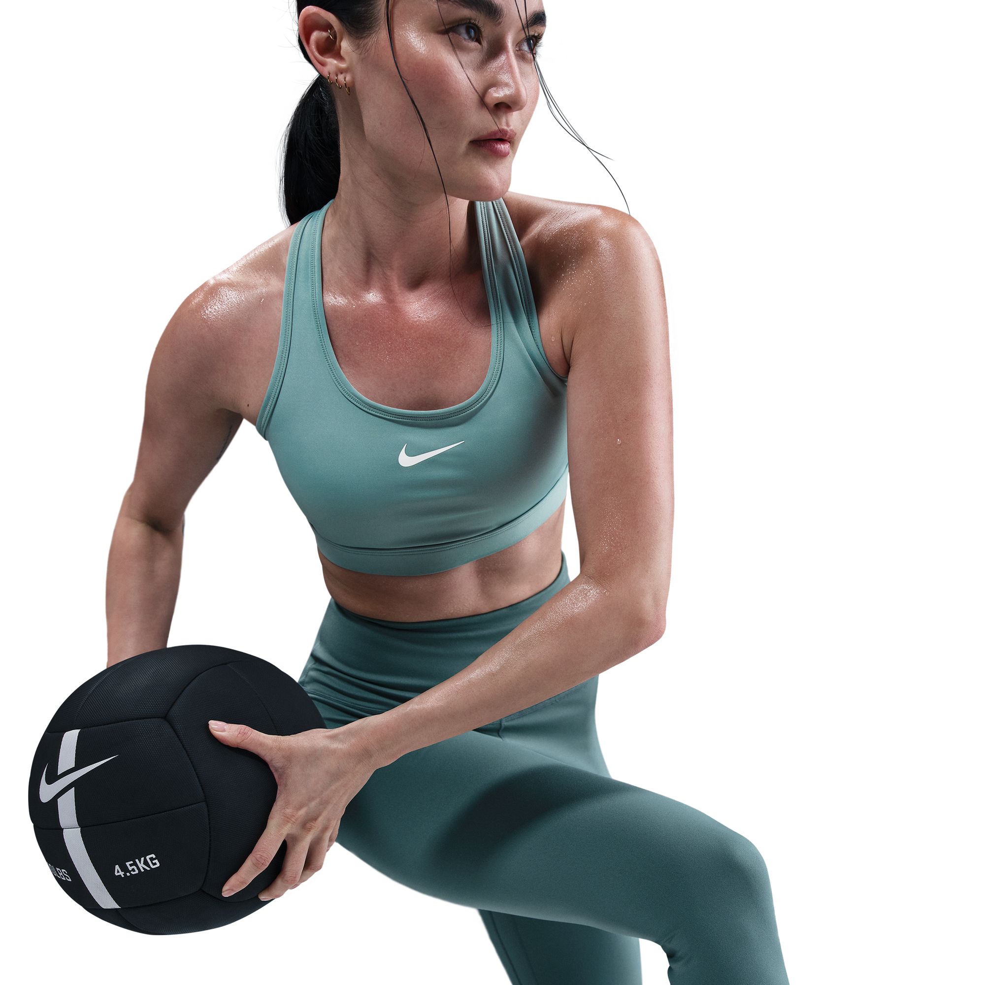 Swoosh Medium Support Padded Sports Bra  017/Cannon/white
