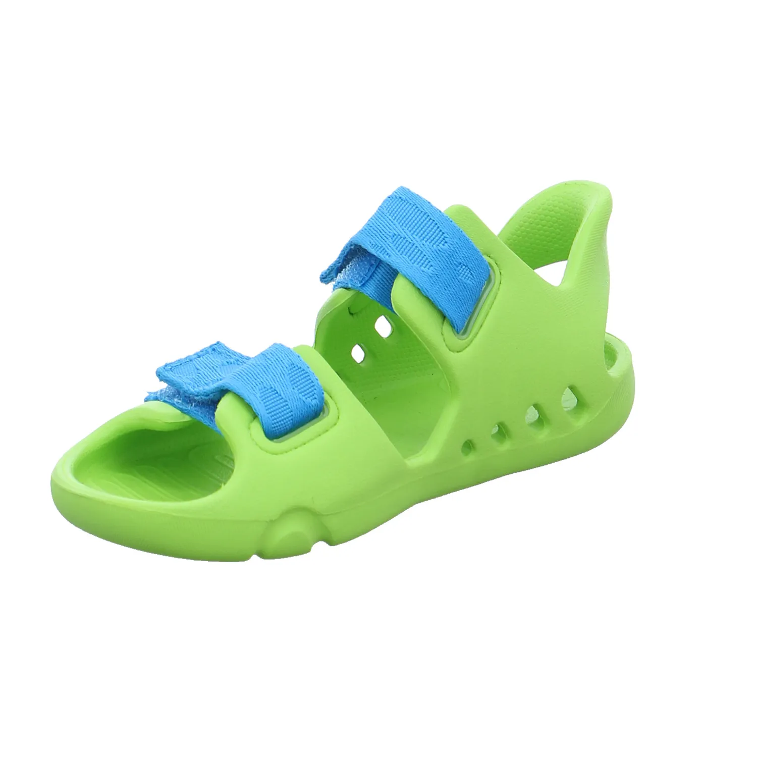 SUPERFIT Kleinkinder-Sandale wasserfest Grün Textil  Wasserfest
