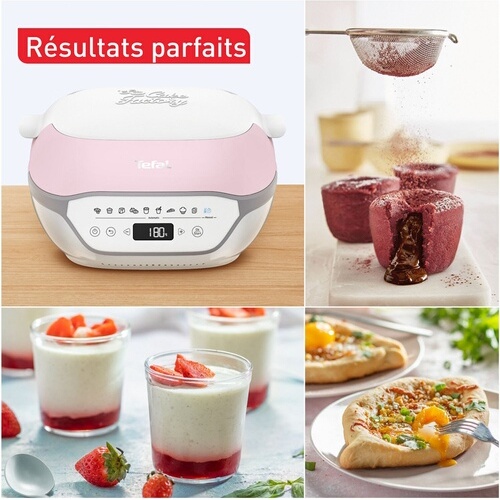 Machine à gâteaux Tefal CAKE FACTORY INFINITY, APPAREIL A GATEAU, MACHINE A PAIN, YAOURTIERE, 9 PROGRAMMES KD850110