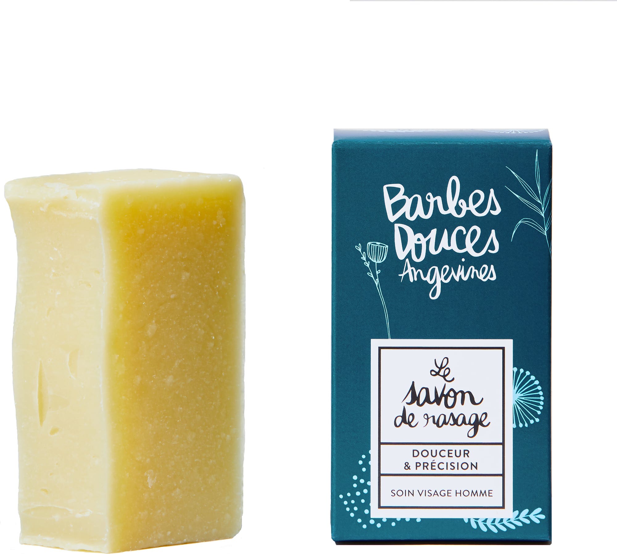 Douces Angevines  Barbes Douces Rasierseife, 100 g
