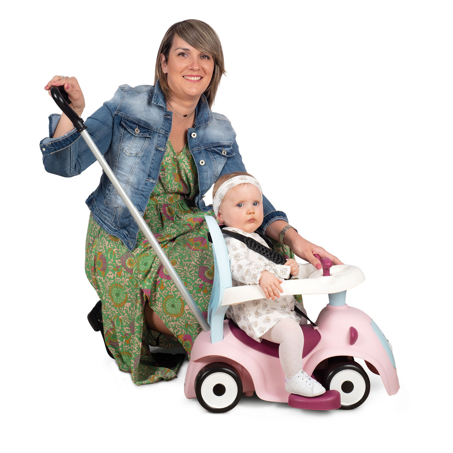 Smoby Maestro Ride On Loopauto Roze