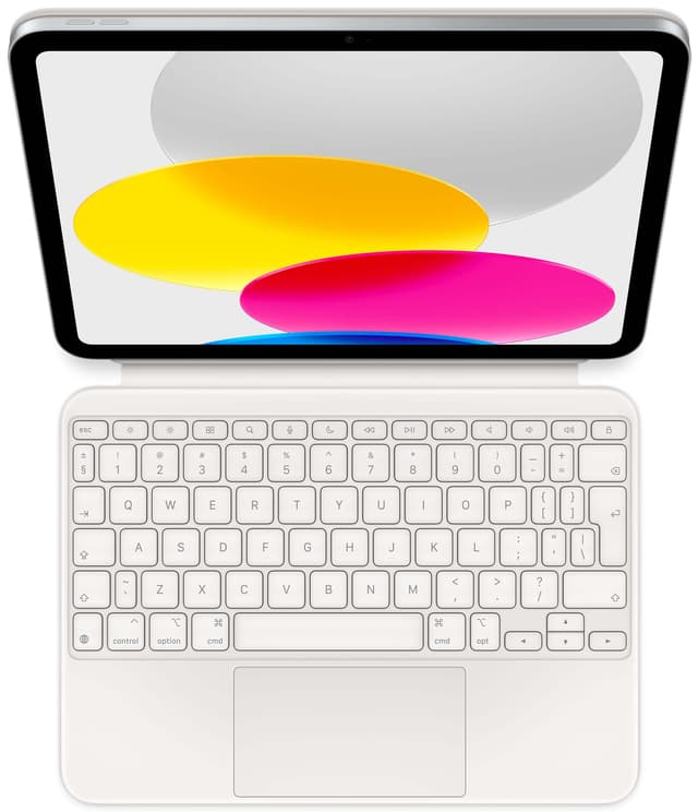 Magic Keyboard Folio til iPad 10. gen (hvid) (DNK)