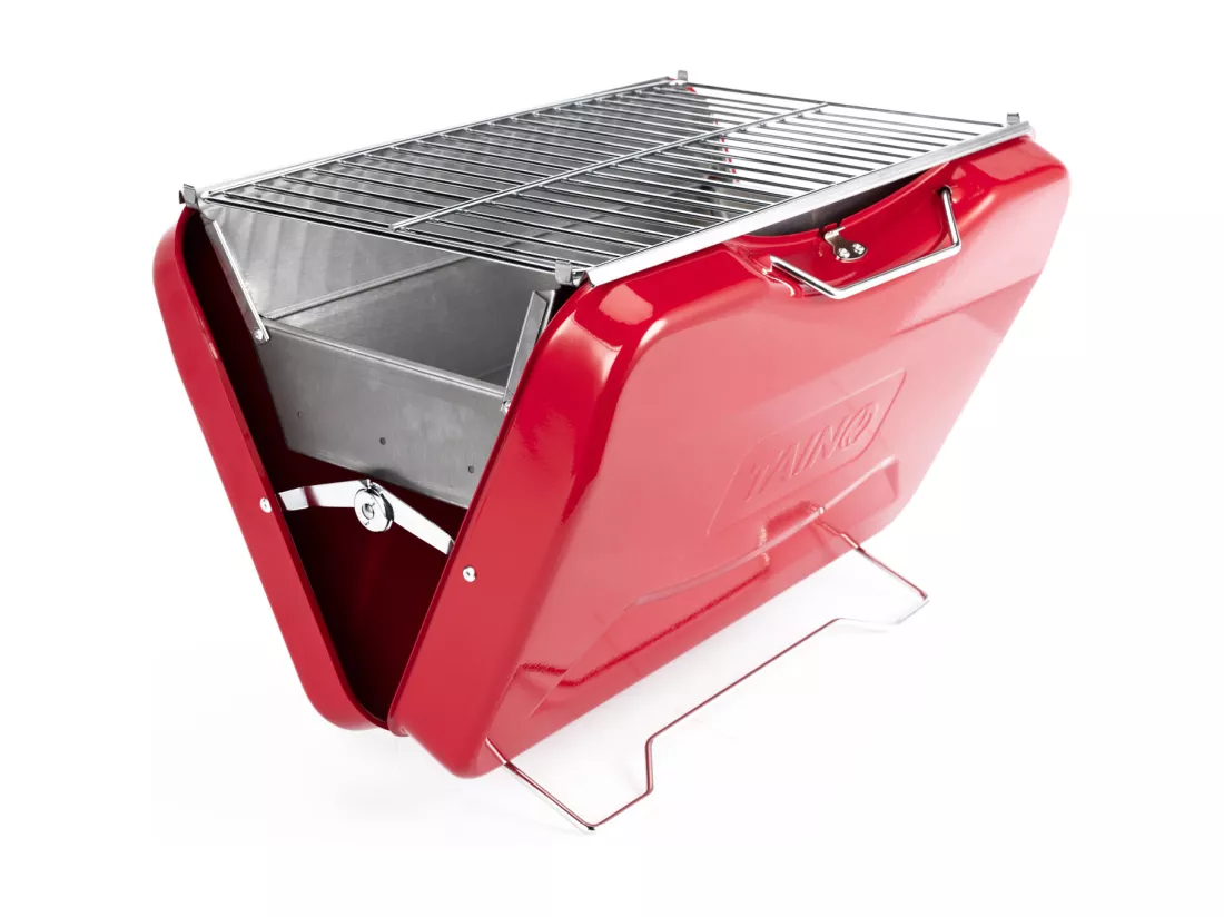 barbecue en forme de valise