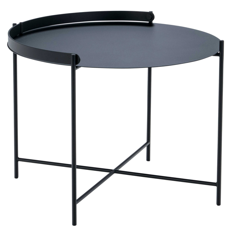 Houe Edge bijzettafel Ø62 zwart
