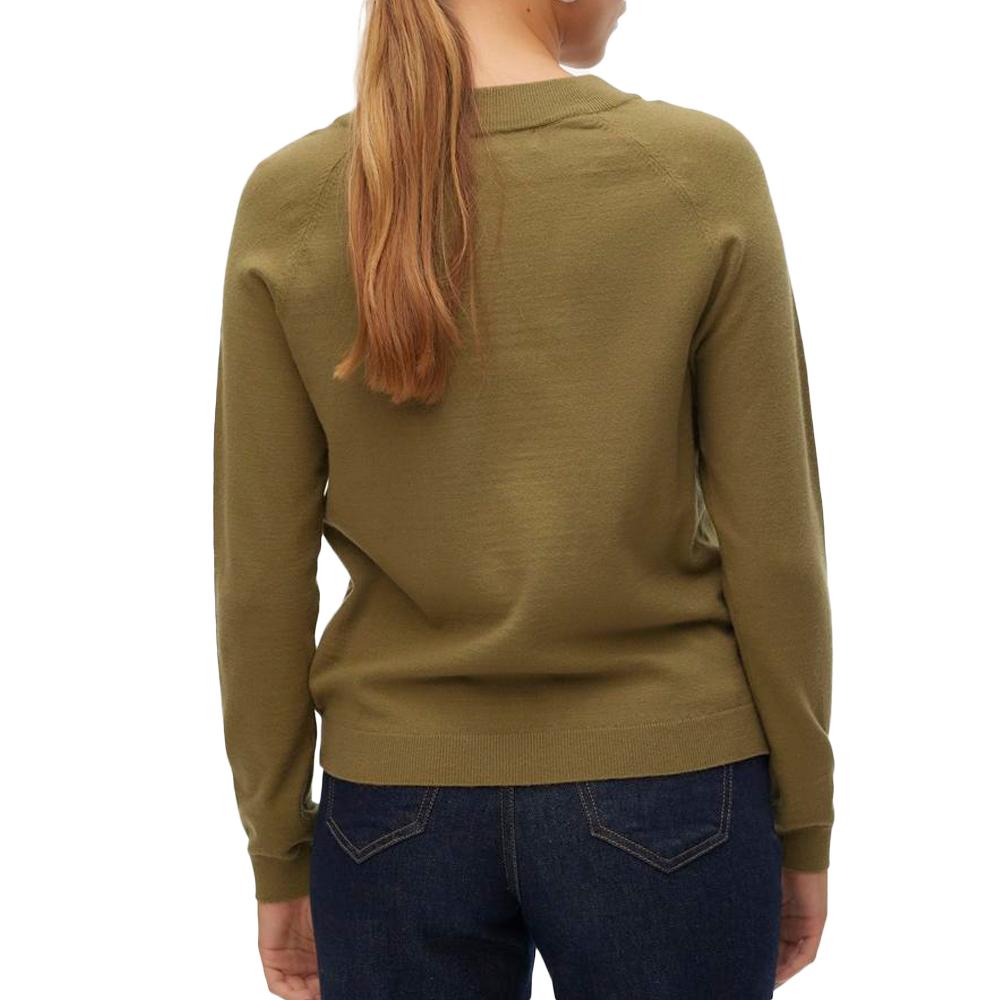 Vero Moda Pull Kaki Femme Vero Moda Happiness