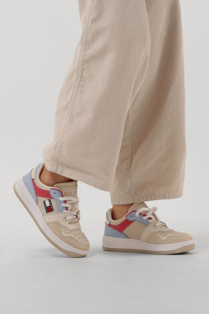 TOMMY JEANS beige tommy jeans lage sneakers meg low