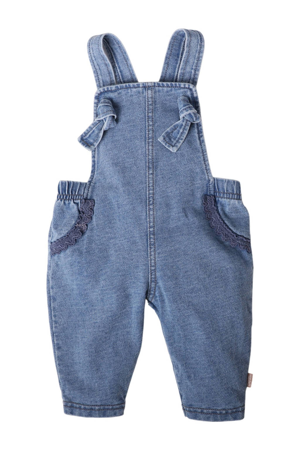 BESS baby regular fit tuinbroek stone wash