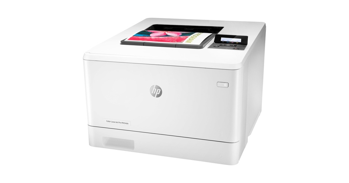 HPColor LaserJet Pro M454dn kleurenlaserprinter  (Wit, USB, LAN)