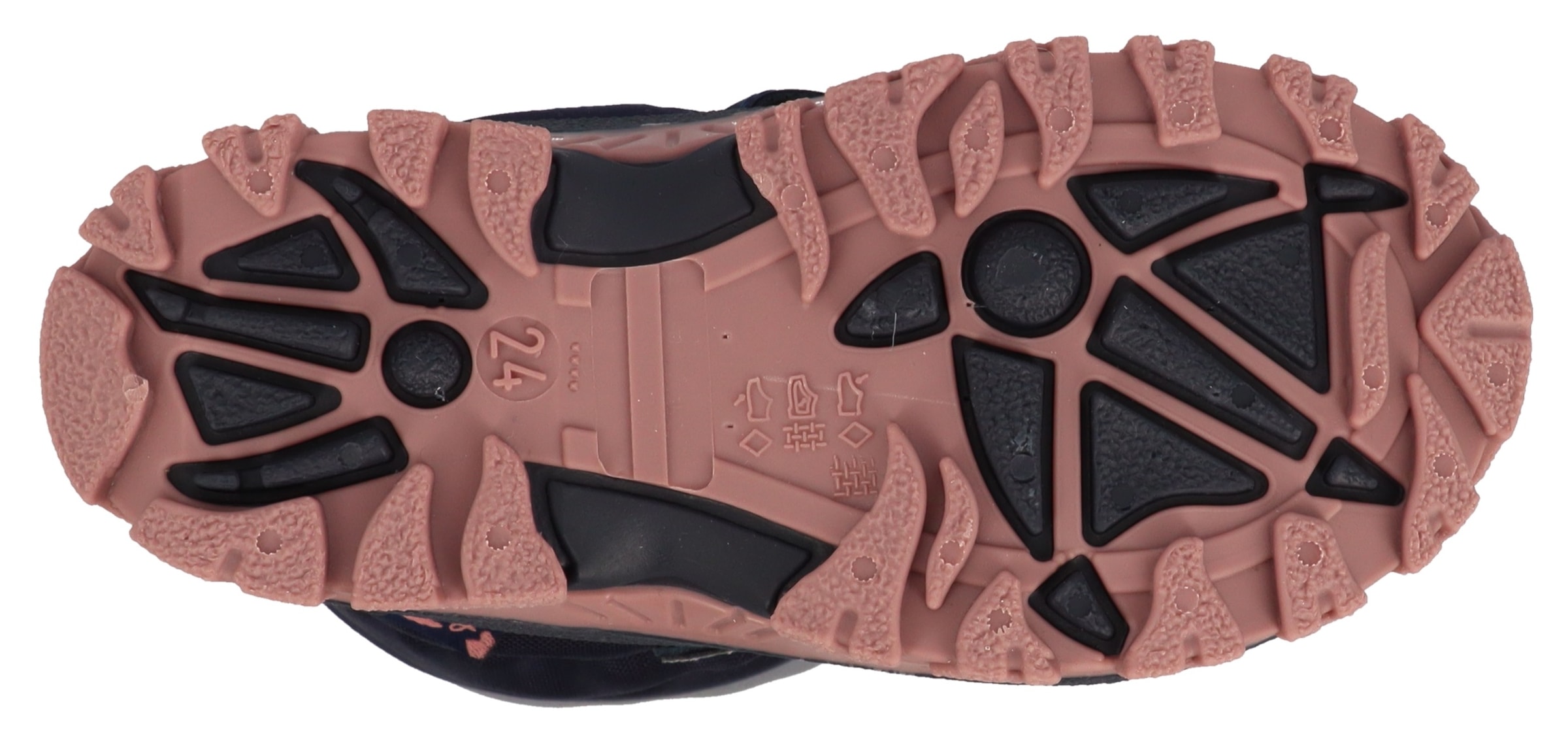 Lurchi Snowboots »Flipp«  Snowboots, Reflektoren am Klett, Grössenschablone zum Download