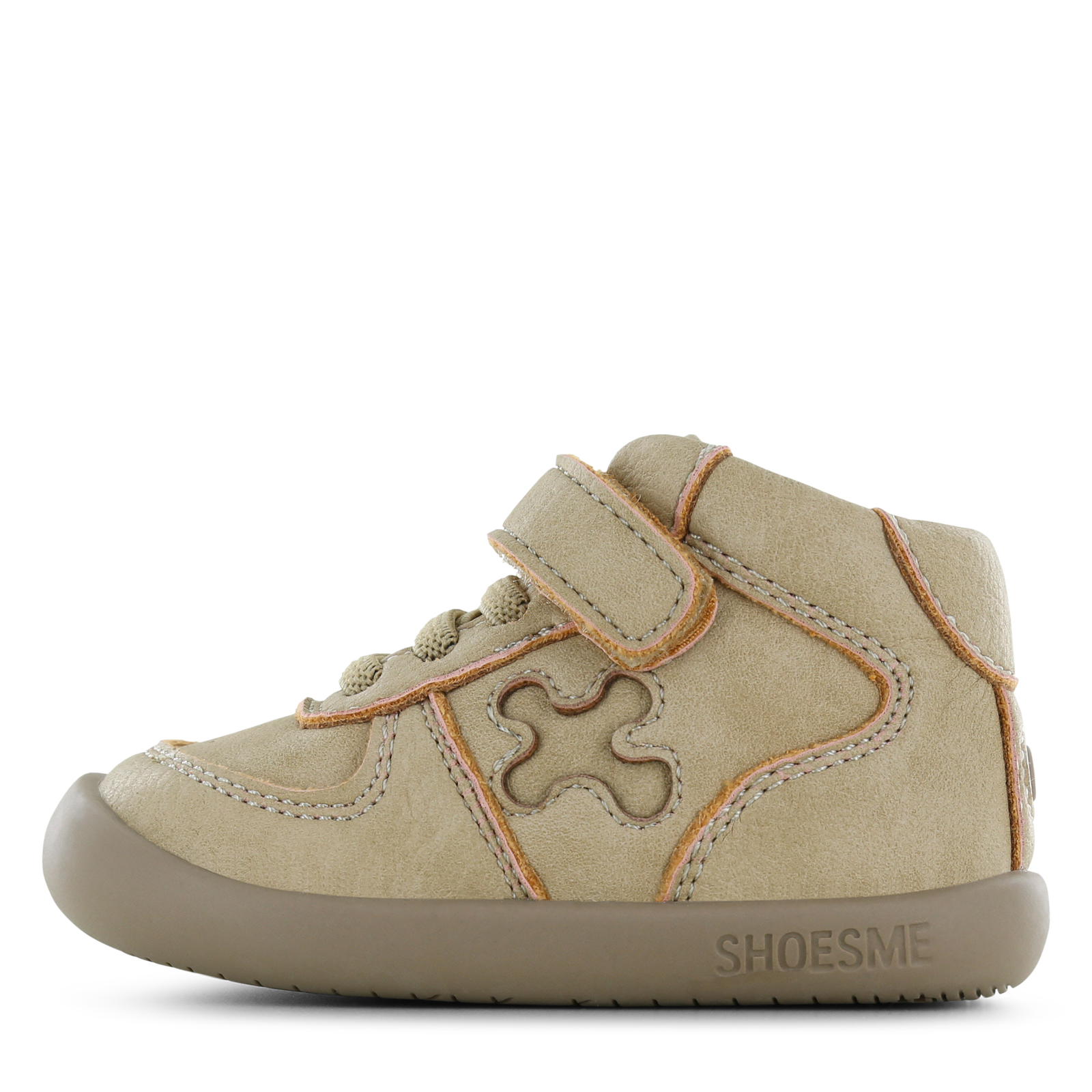 Shoesme beige hohe Sneaker