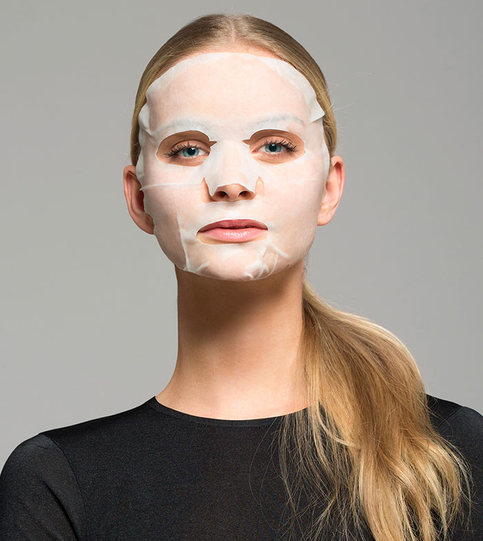 Iroha Nature - *Hemp* - Máscara facial de tecido intensivo - Nutritivo e relaxante